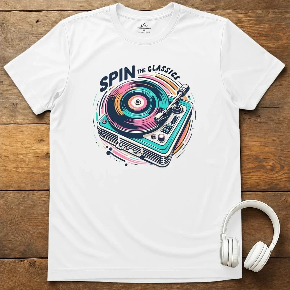 Spin The Classics T-Shirt - White