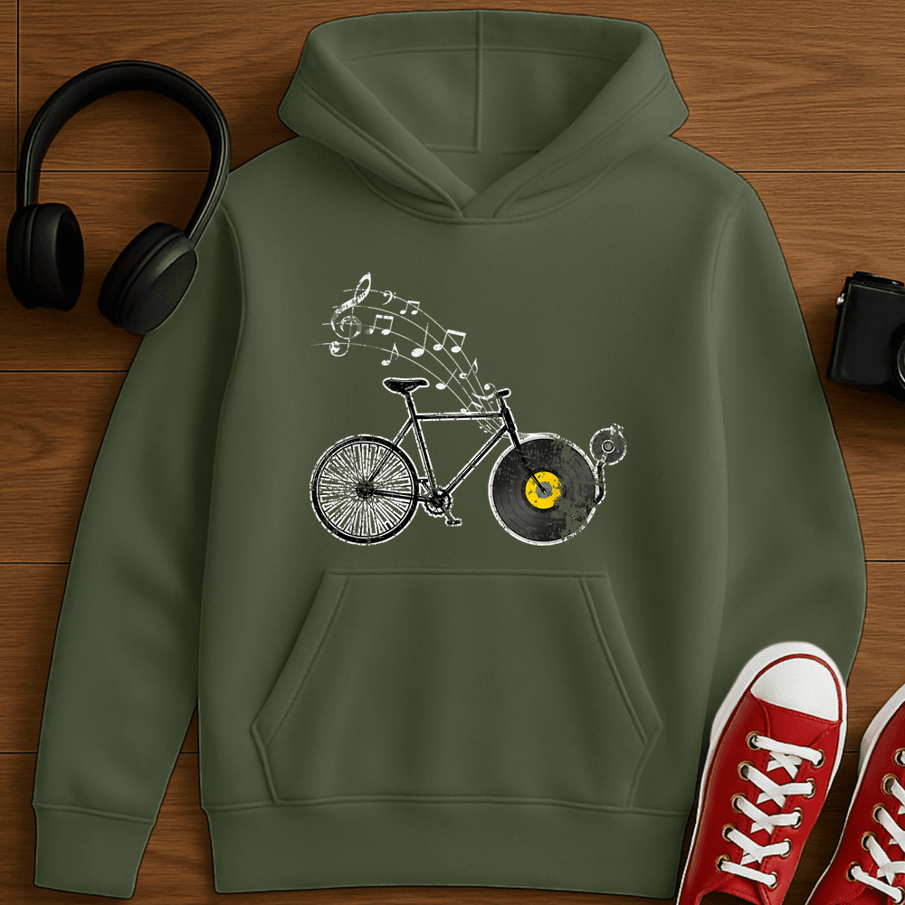 Bike Record Hoodie