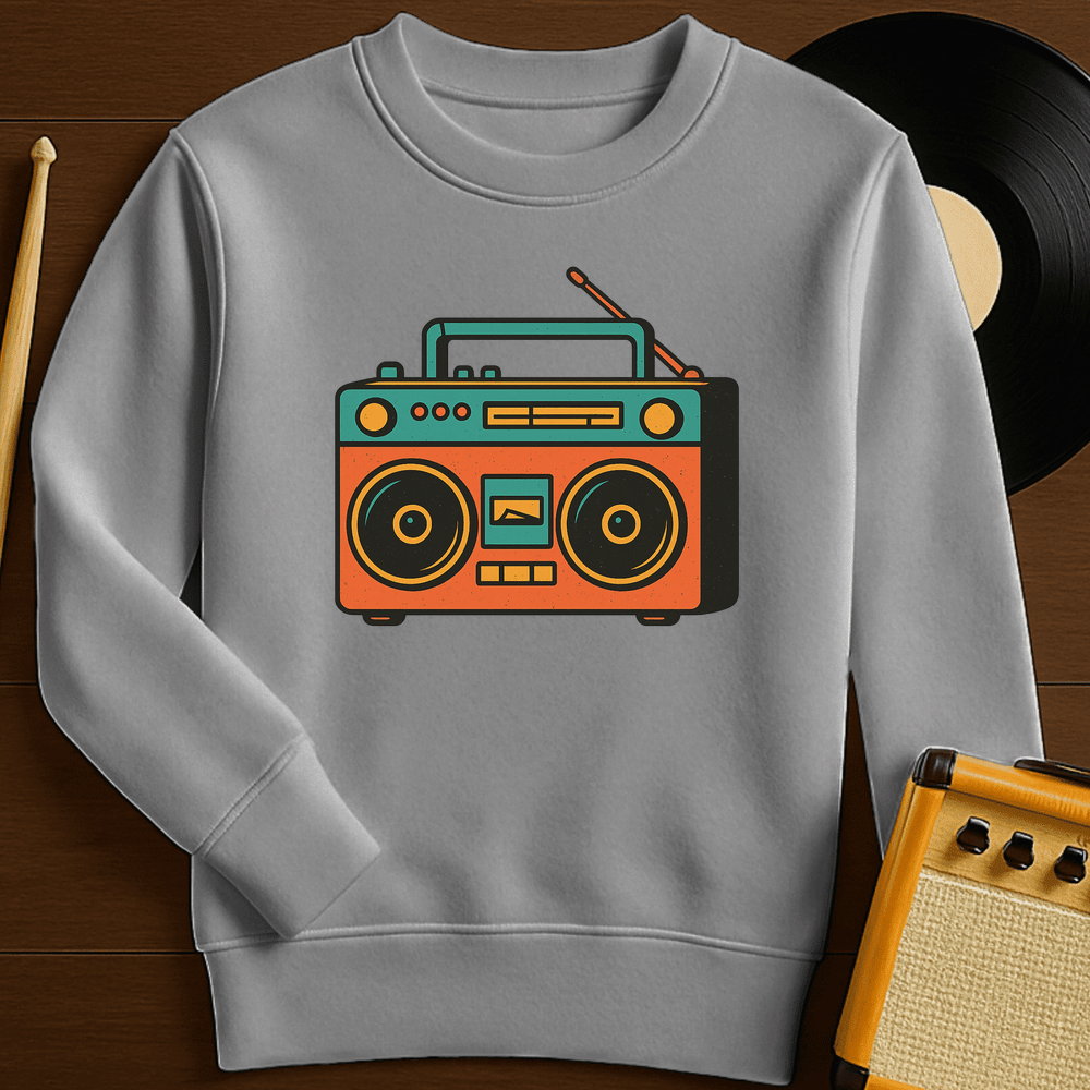 Cassette Radio Crewneck
