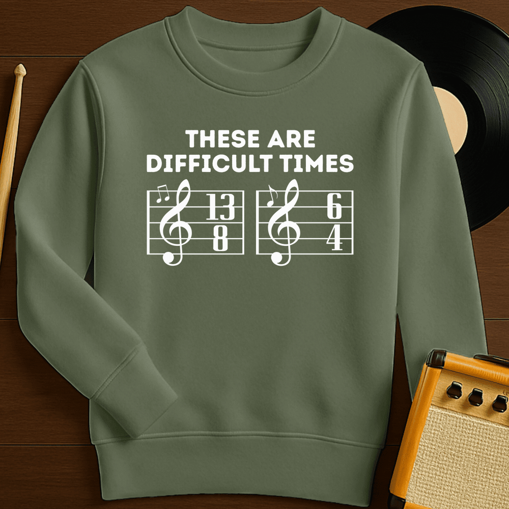 Difficult Times Crewneck