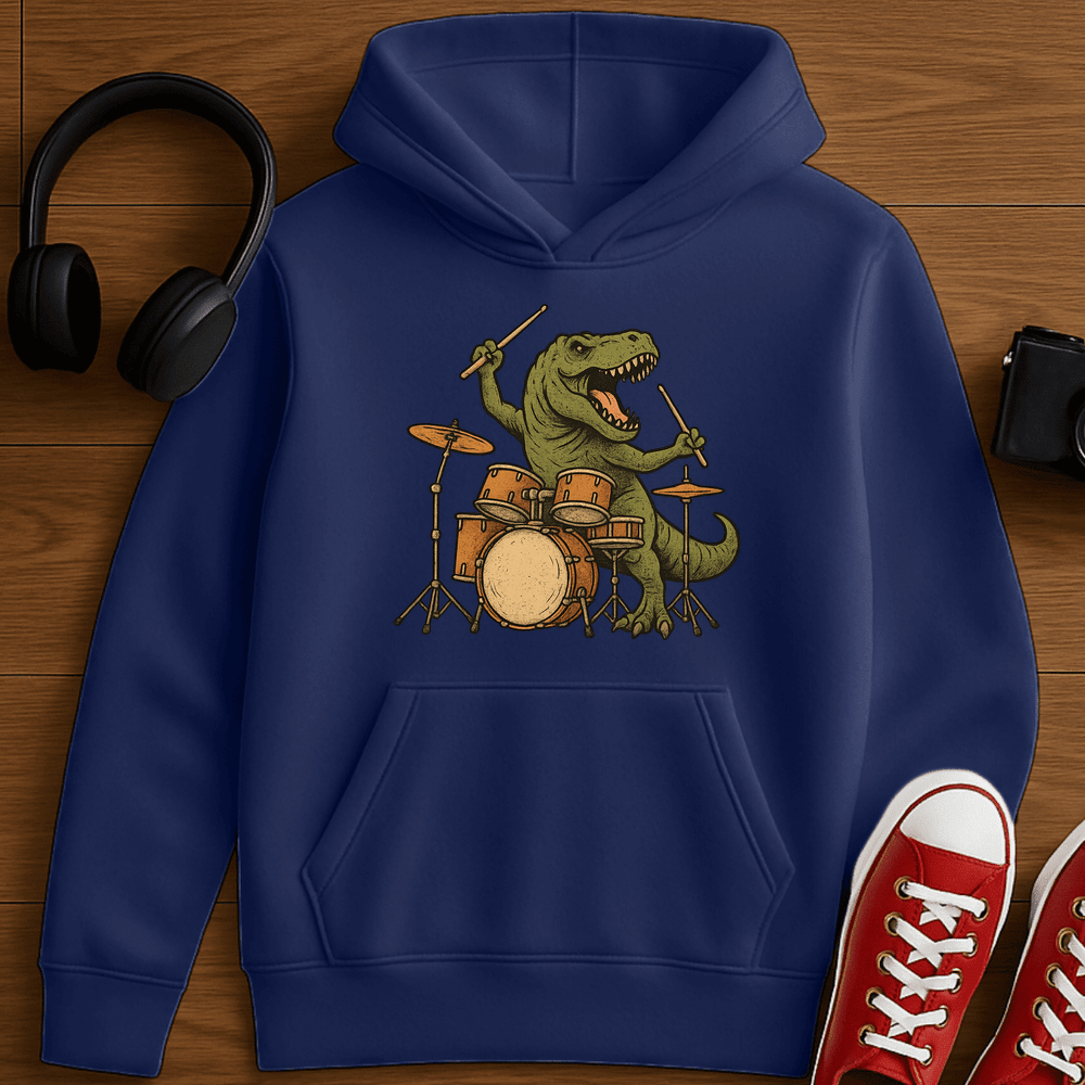 Dino Drums Hoodie