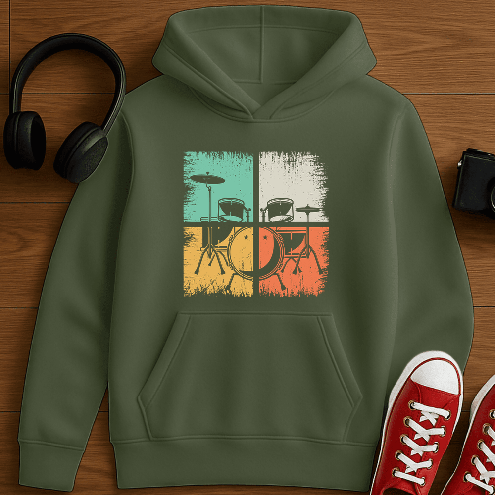 Drum Grunge Hoodie