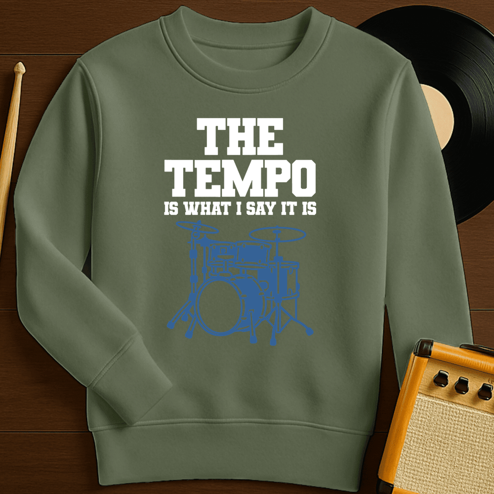 Drum Tempo Crewneck