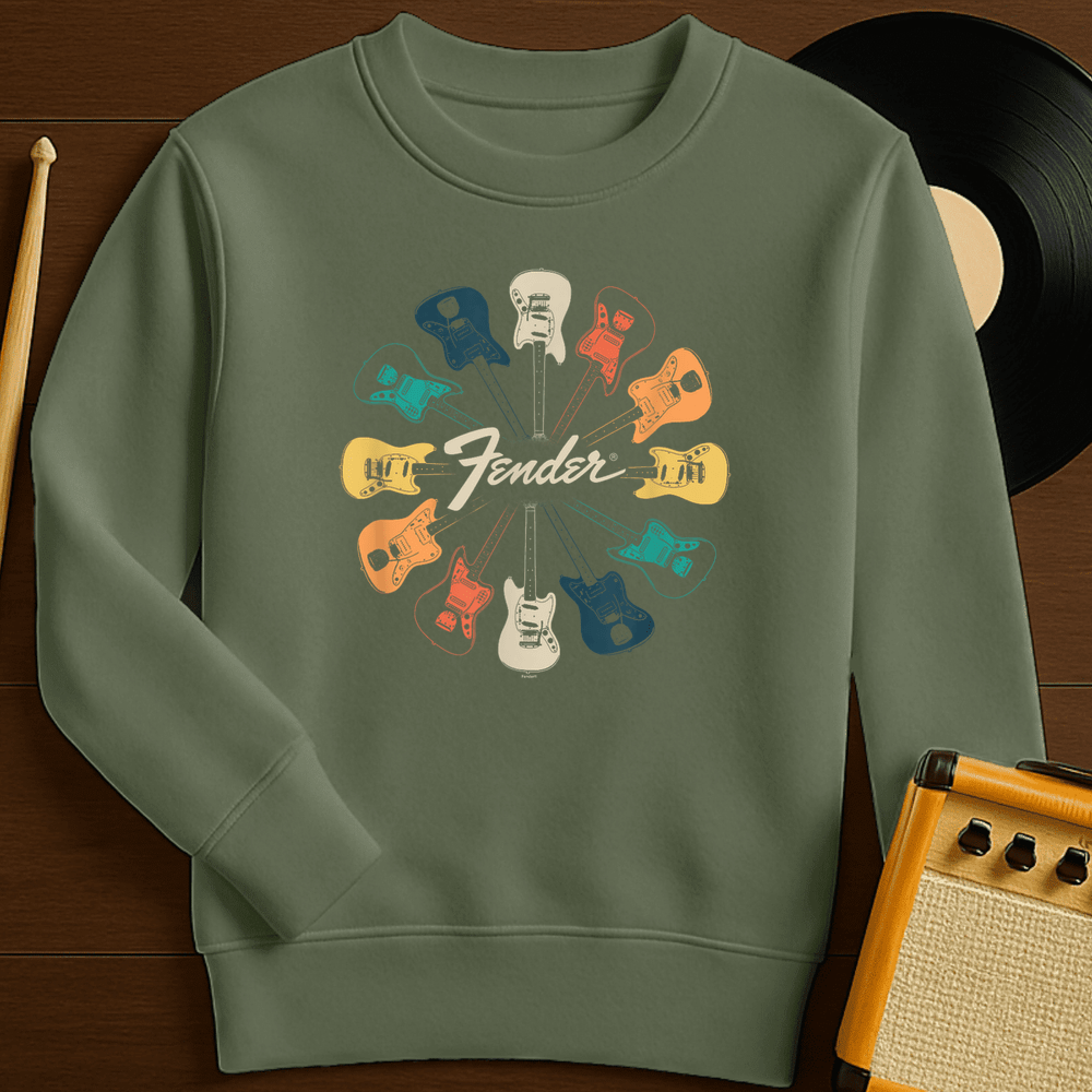 Fender Clock Crewneck
