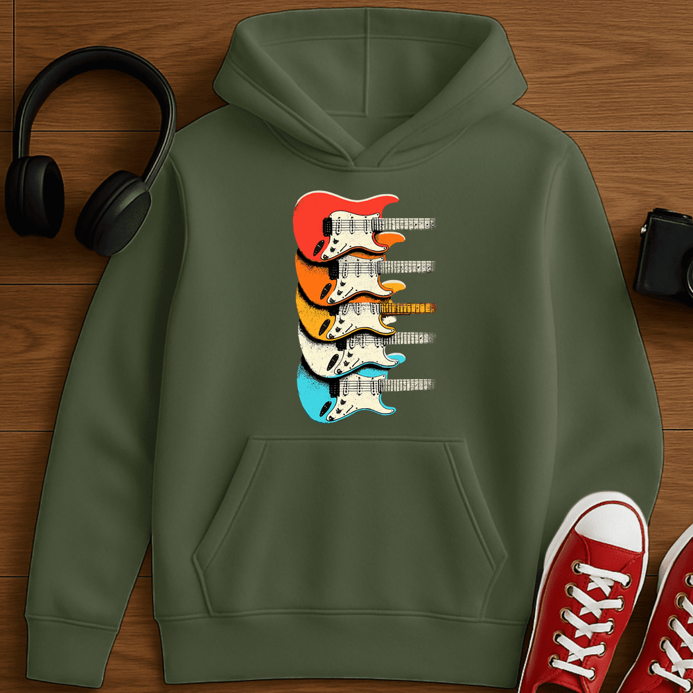 Guitar Rainbow Hoodie