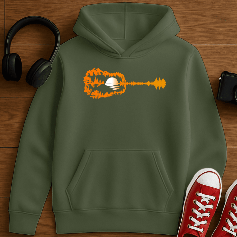 Guitar Sunset Hoodie