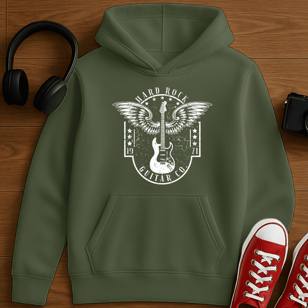 Hard Rock Guitar Hoodie