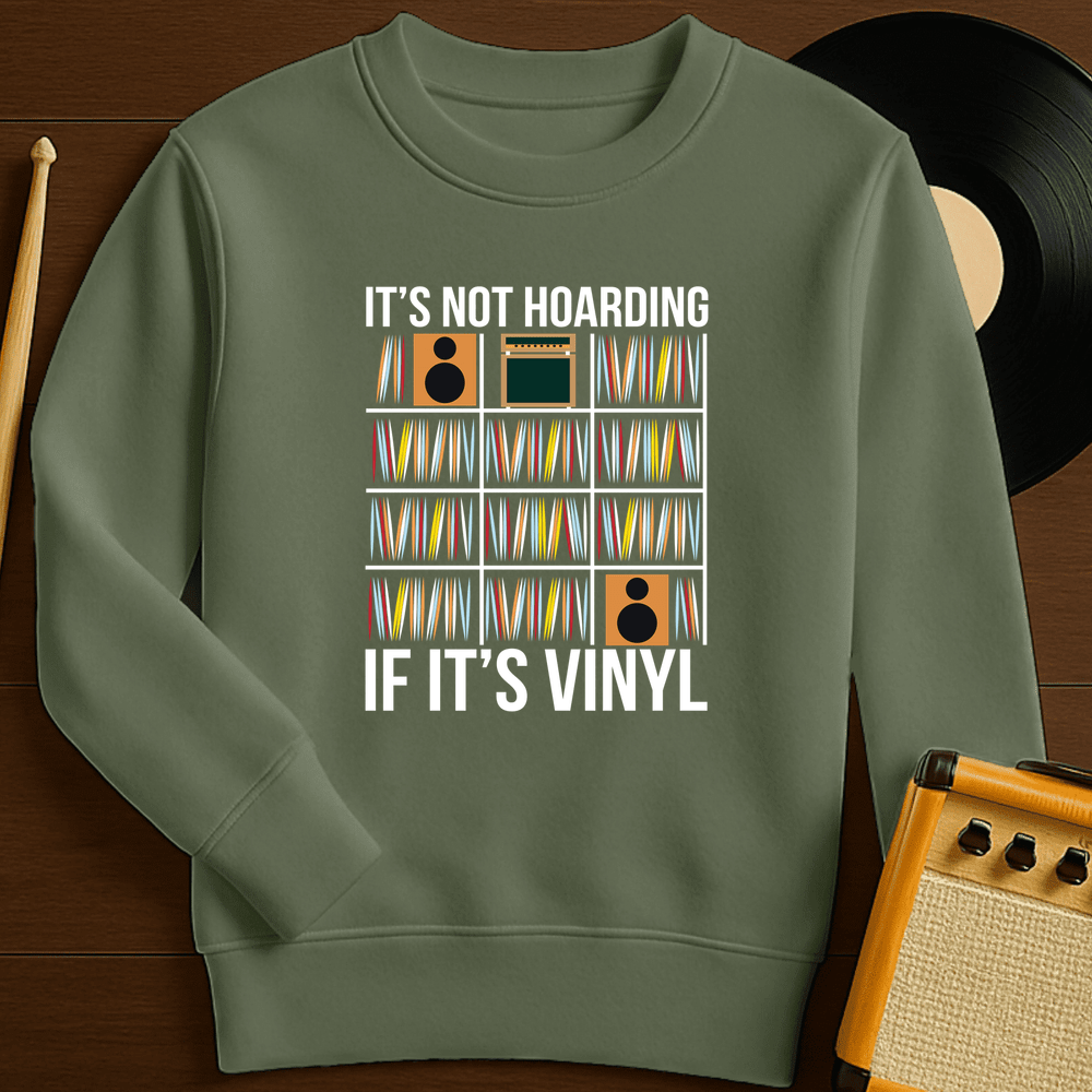 Hoarding Vinyl Crewneck