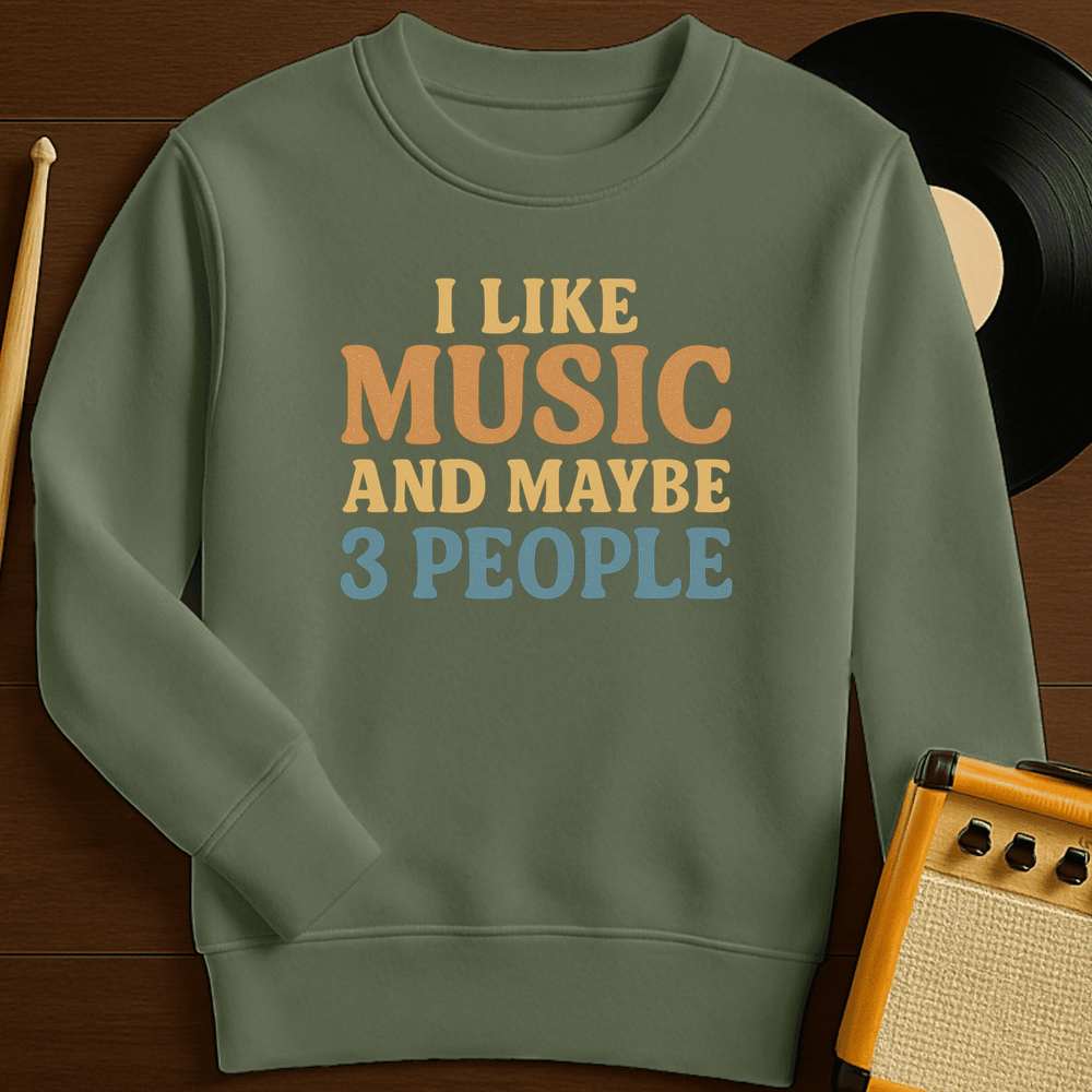 I Like Music Crewneck