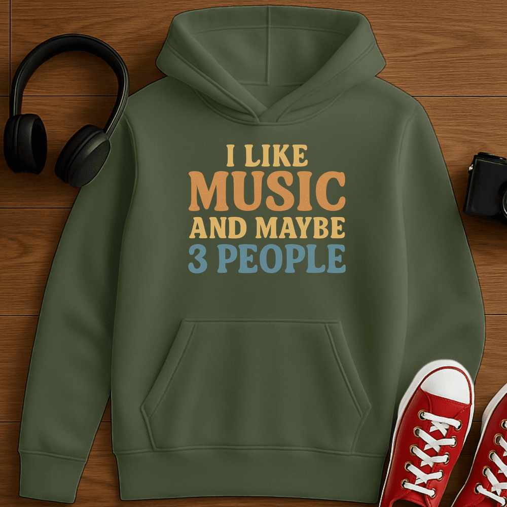 I Like Music Hoodie