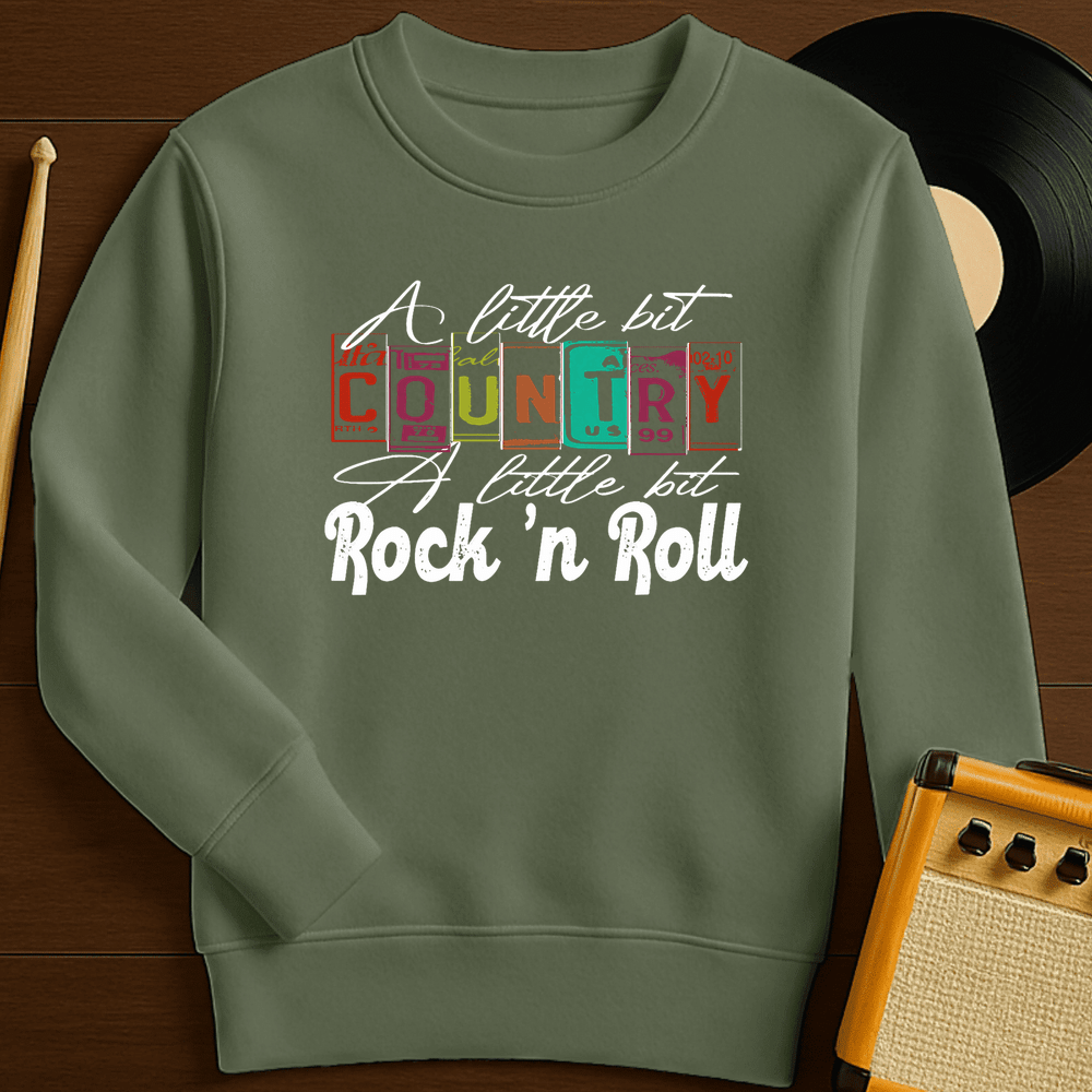 Little Bit Rock Crewneck