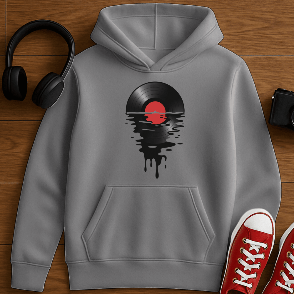 Melting Record Hoodie