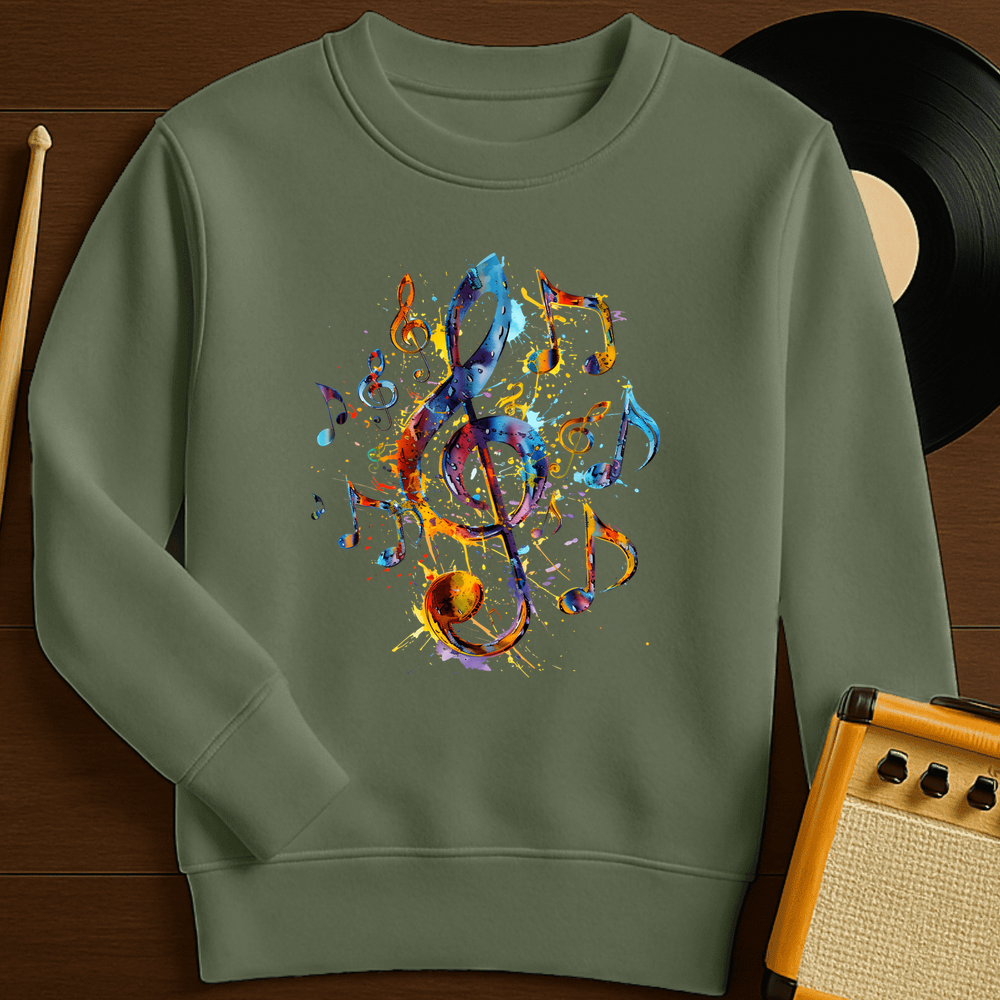 Music Notes Crewneck