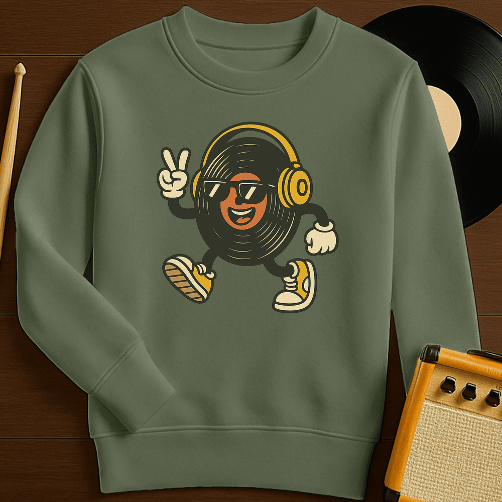 Peace Record Crewneck