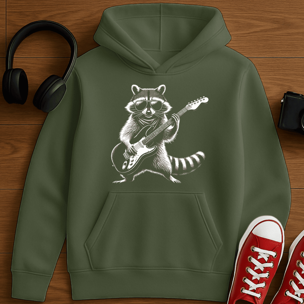 Racoon Rock Hoodie