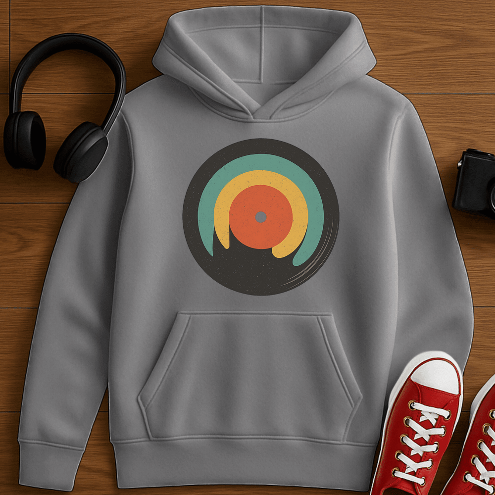 Retro Record Hoodie