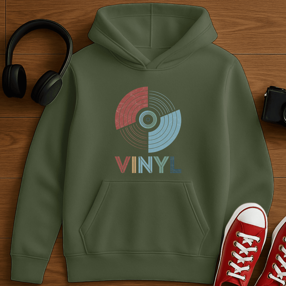 Retro Vinyl Hoodie