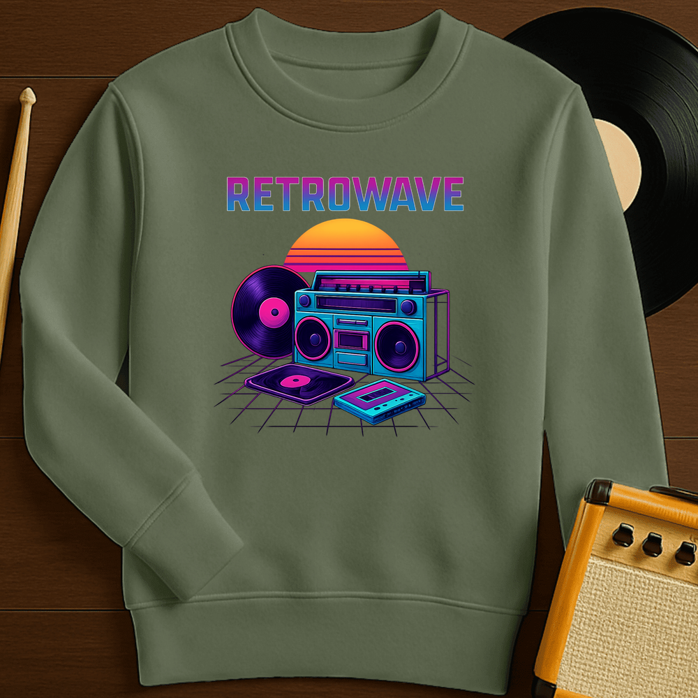 Retrowave Crewneck