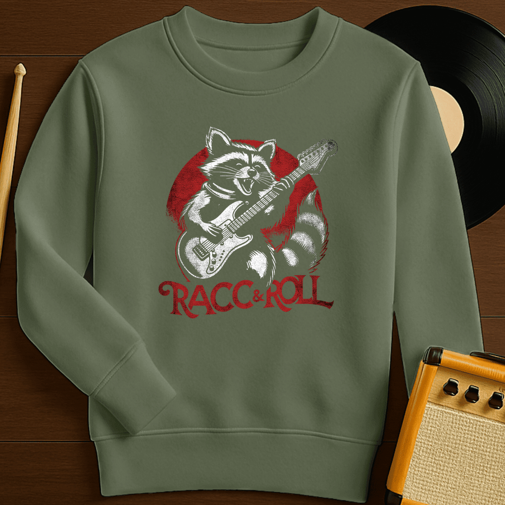 Rock Racoon Crewneck