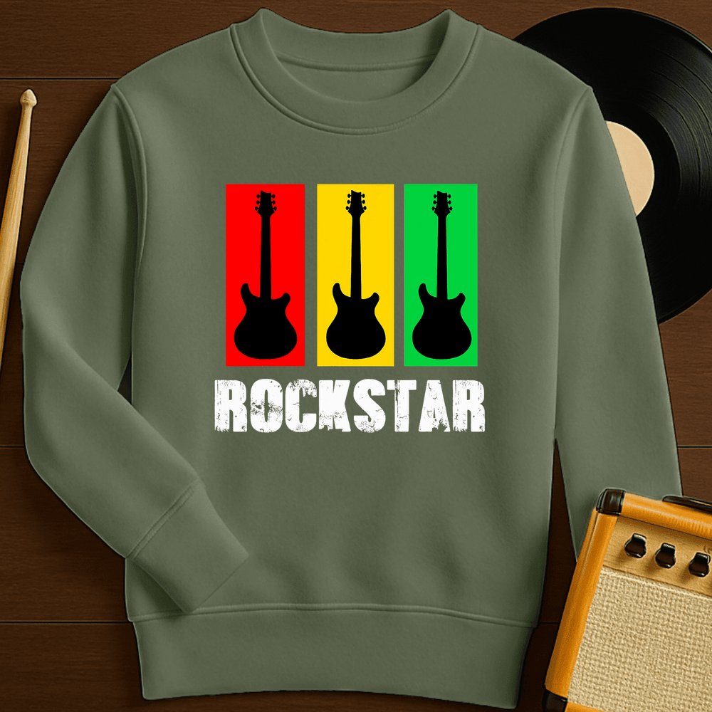 Rockstar Guitar Crewneck