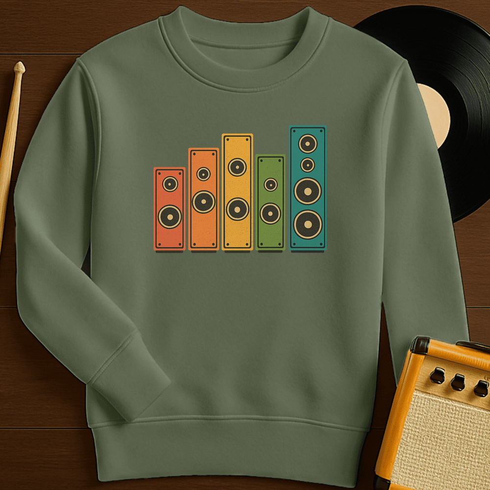 Speaker Rainbow Crewneck
