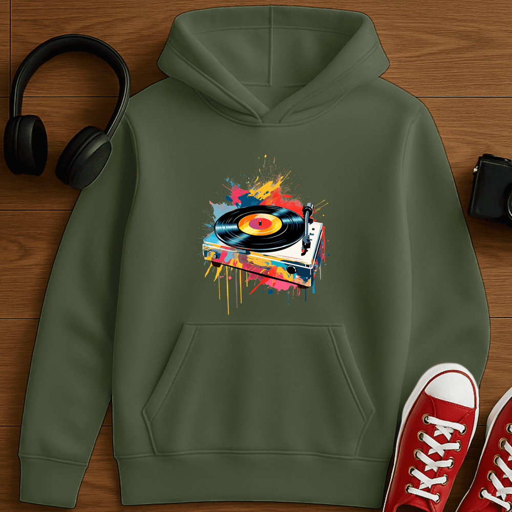 Splatter Turntable Hoodie