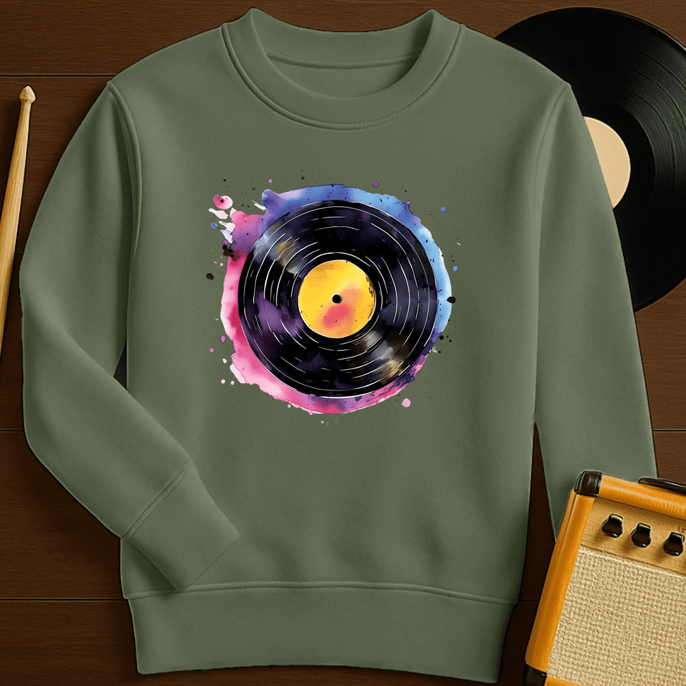 Splatter Vinyl Crewneck