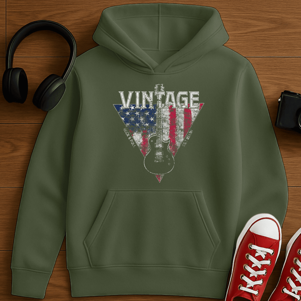 Vintage Flag Hoodie