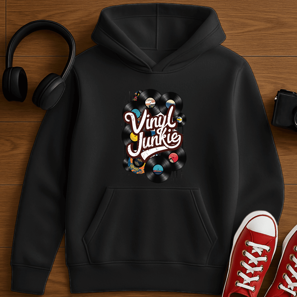 Vinyl Junkie Hoodie