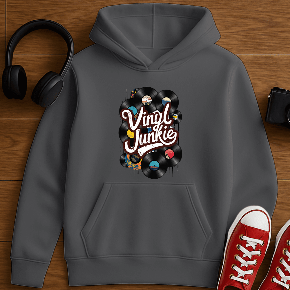 Vinyl Junkie Hoodie