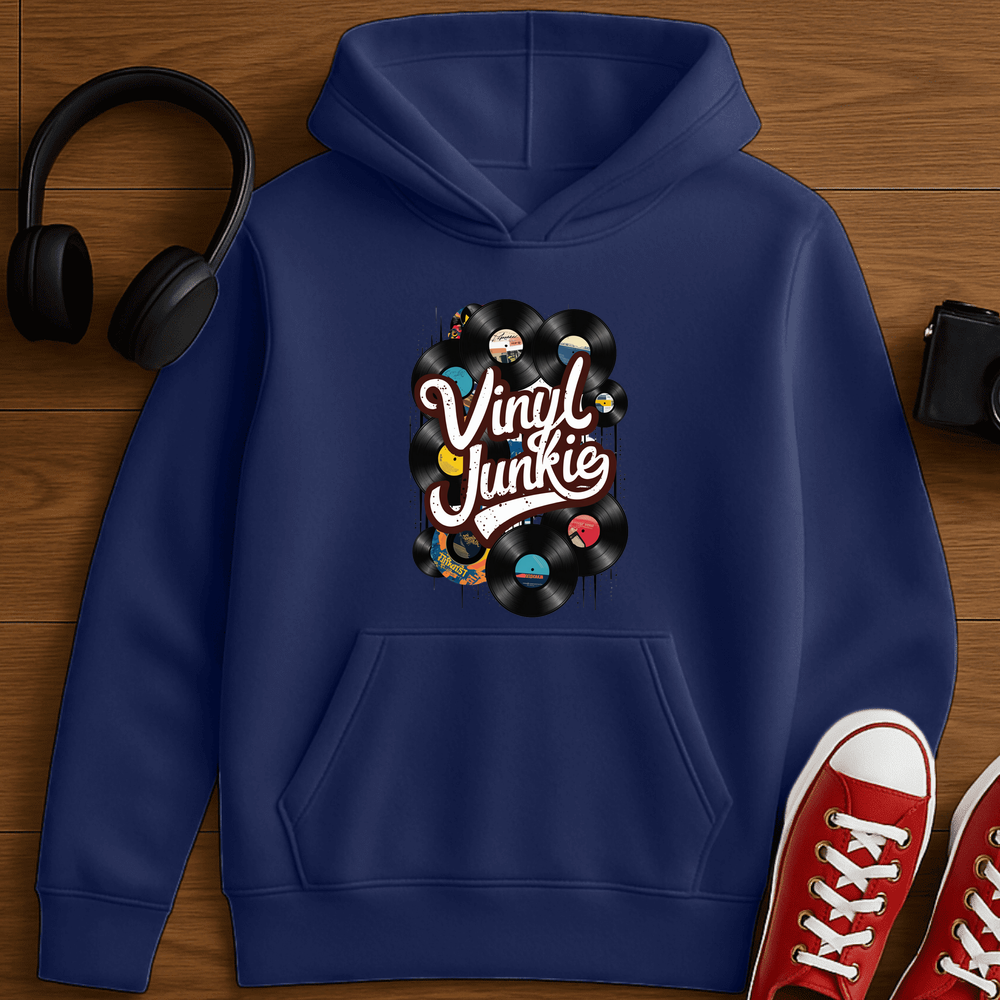 Vinyl Junkie Hoodie