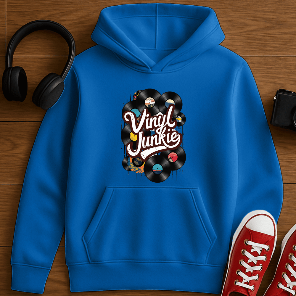 Vinyl Junkie Hoodie