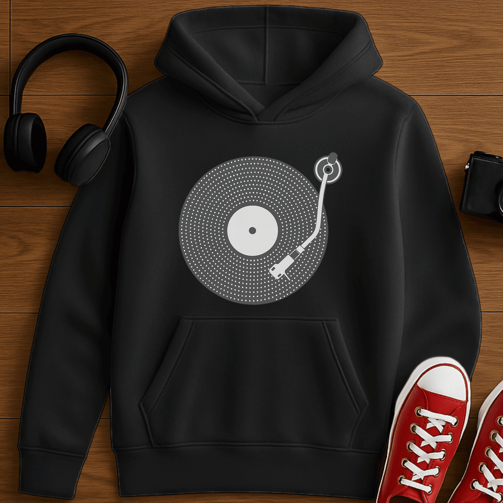 Vinyl Style Hoodie