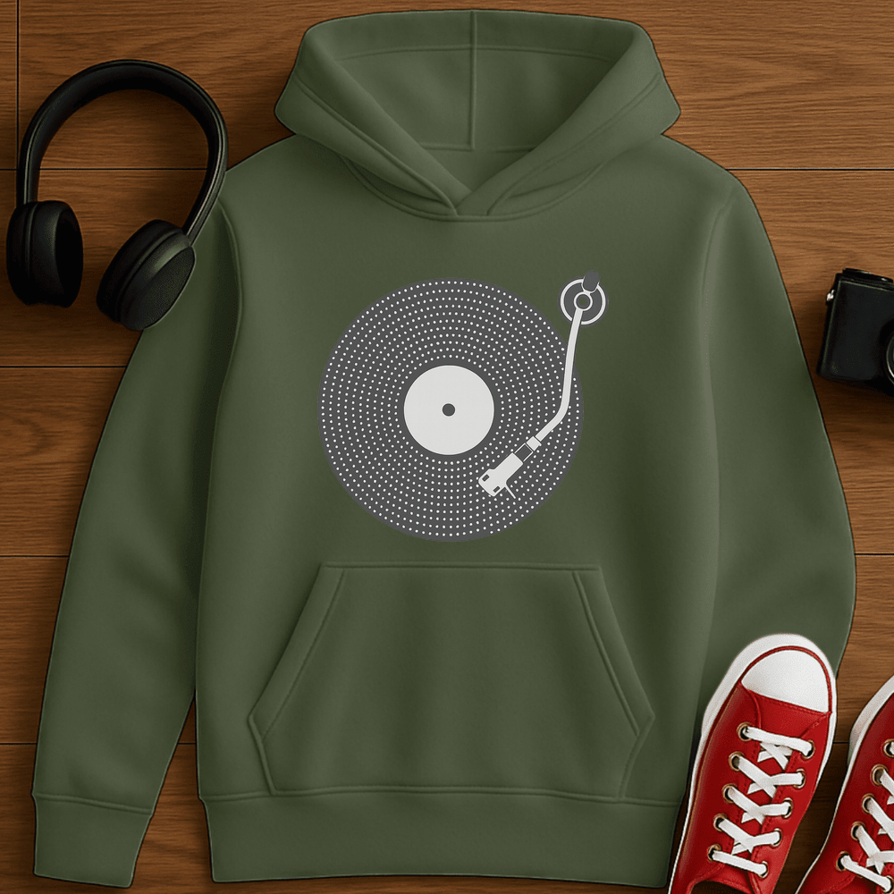 Vinyl Style Hoodie