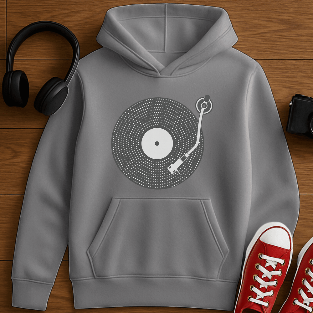 Vinyl Style Hoodie