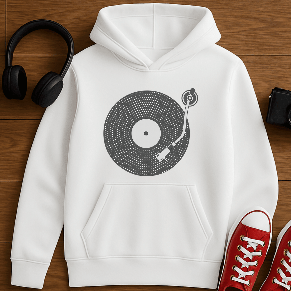 Vinyl Style Hoodie