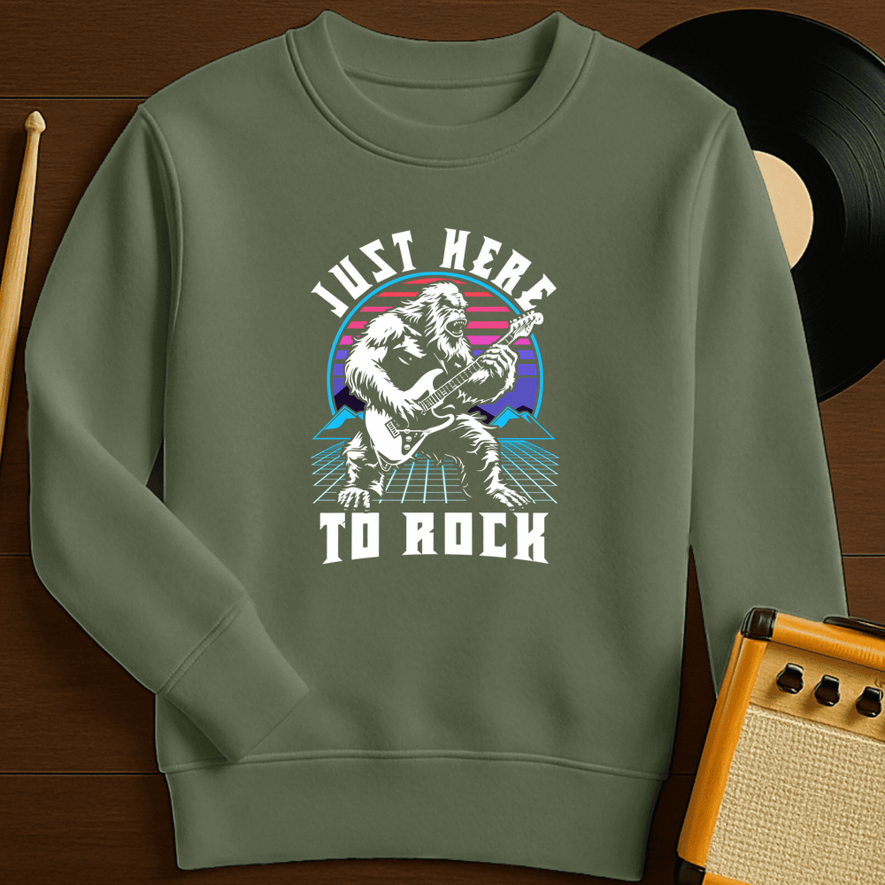 Yeti Guitar Crewneck
