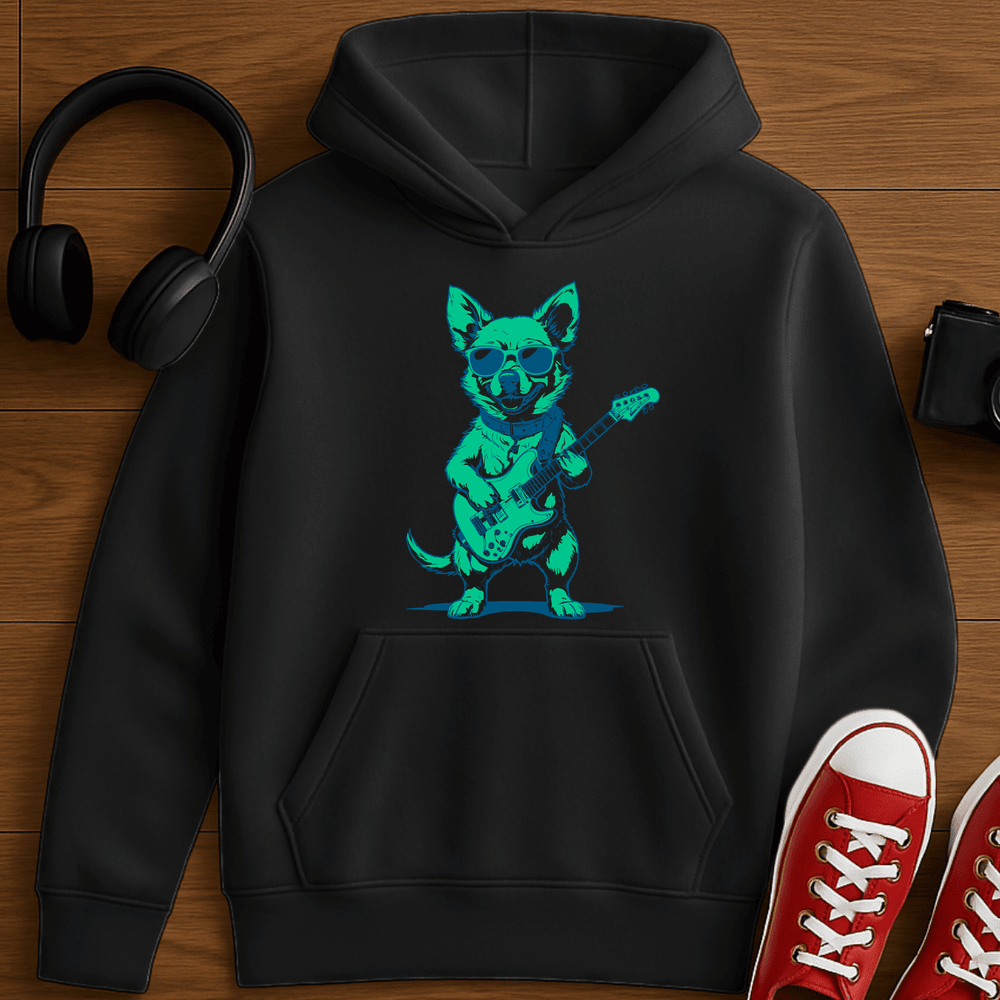 Rock Dog Hoodie - Black