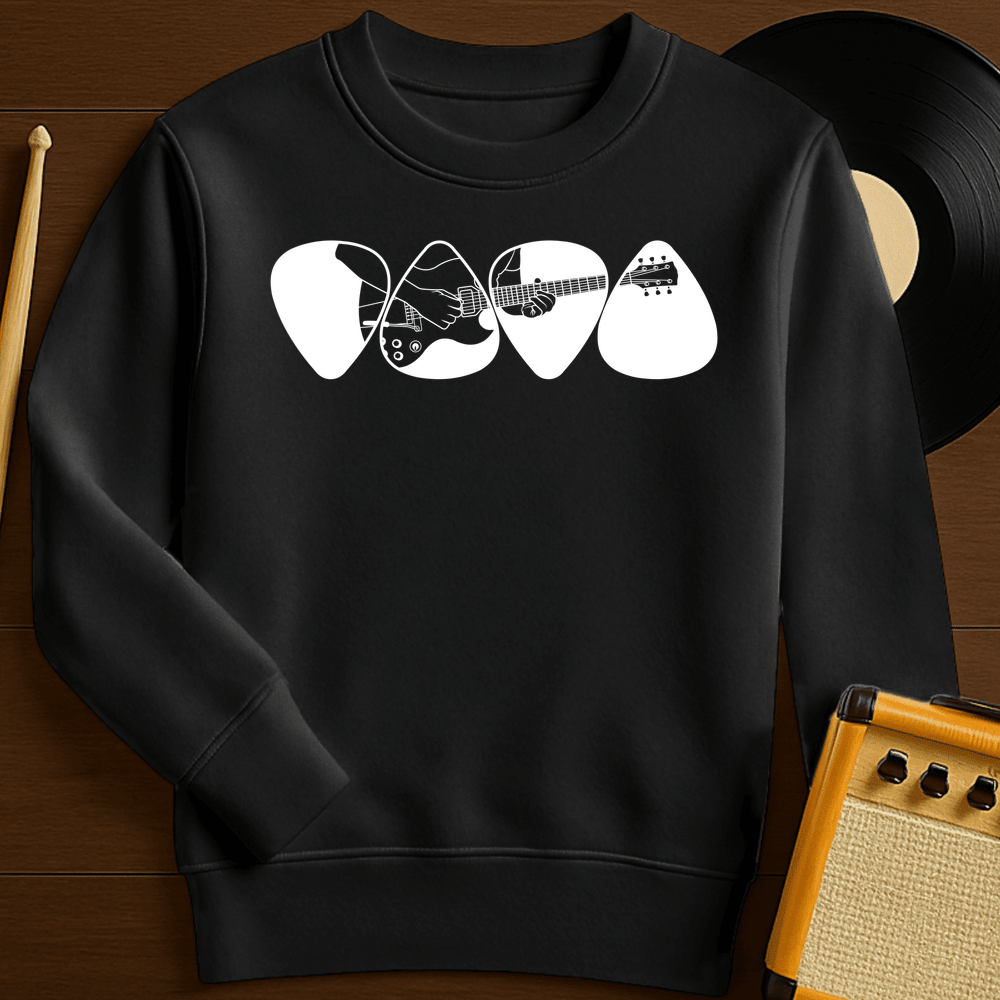 Four Picks Crewneck - Black