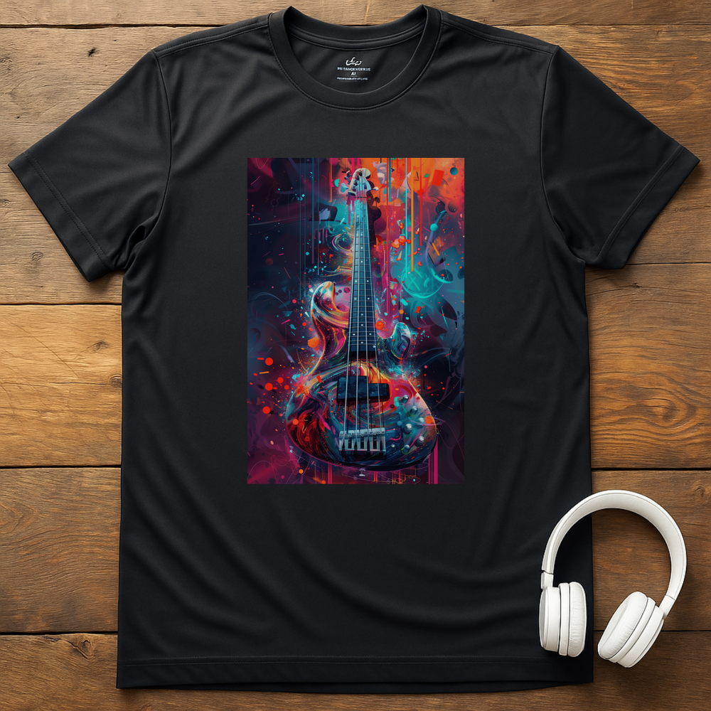 Vibrant Bass T-Shirt - Black