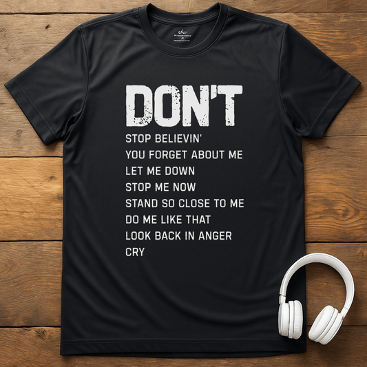 Dont T-Shirt - Black