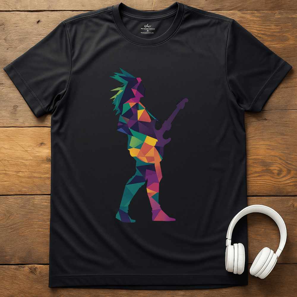 Technicolor Rock T-Shirt - Black