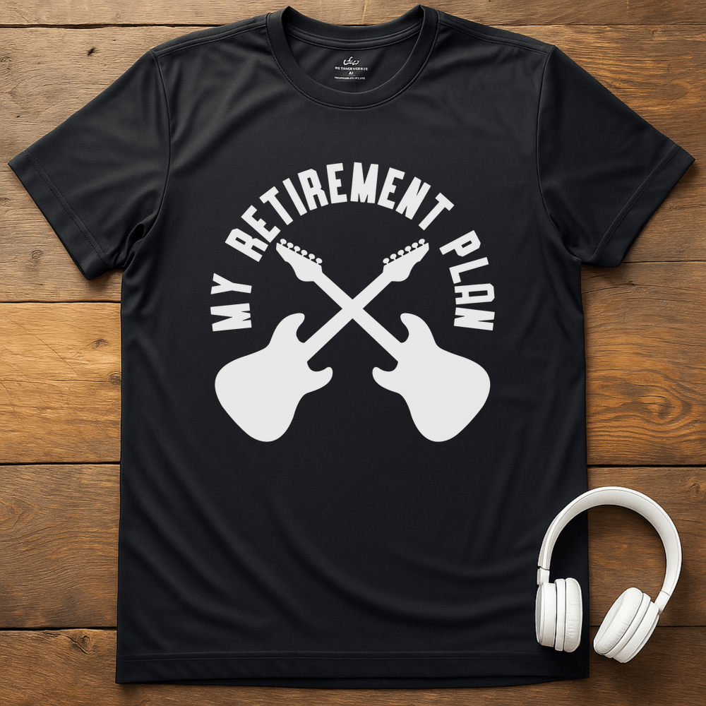Retirement Plan T-Shirt - Black