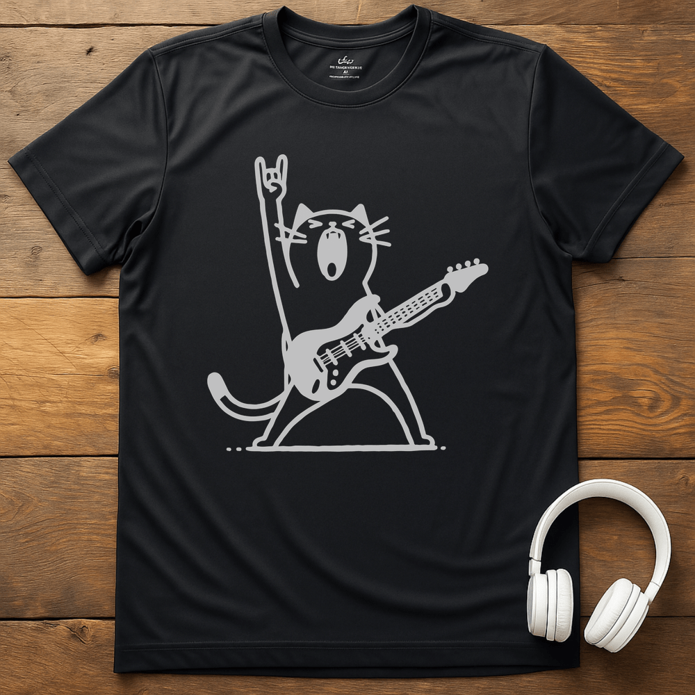 Meow T-Shirt - Black