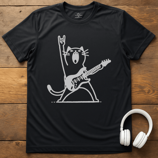 Meow T-Shirt - Black