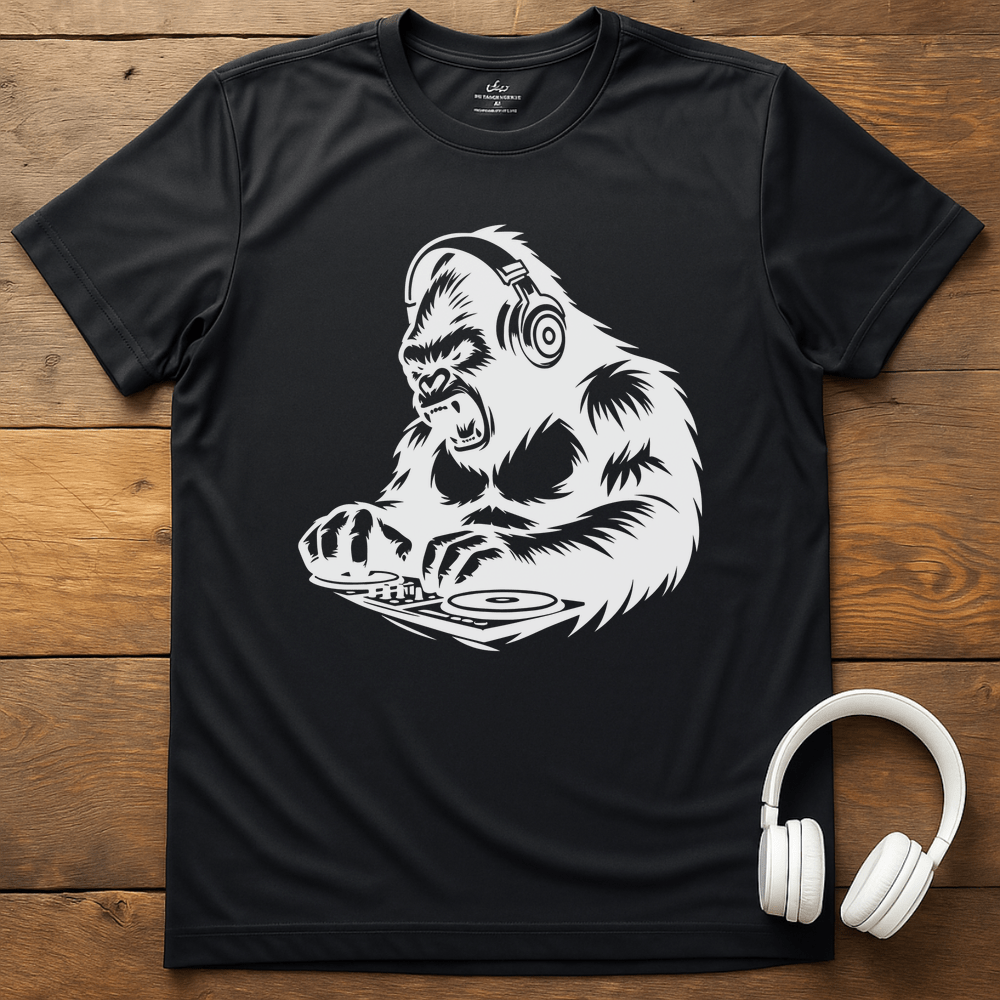 DJ Gorilla T-Shirt - Black