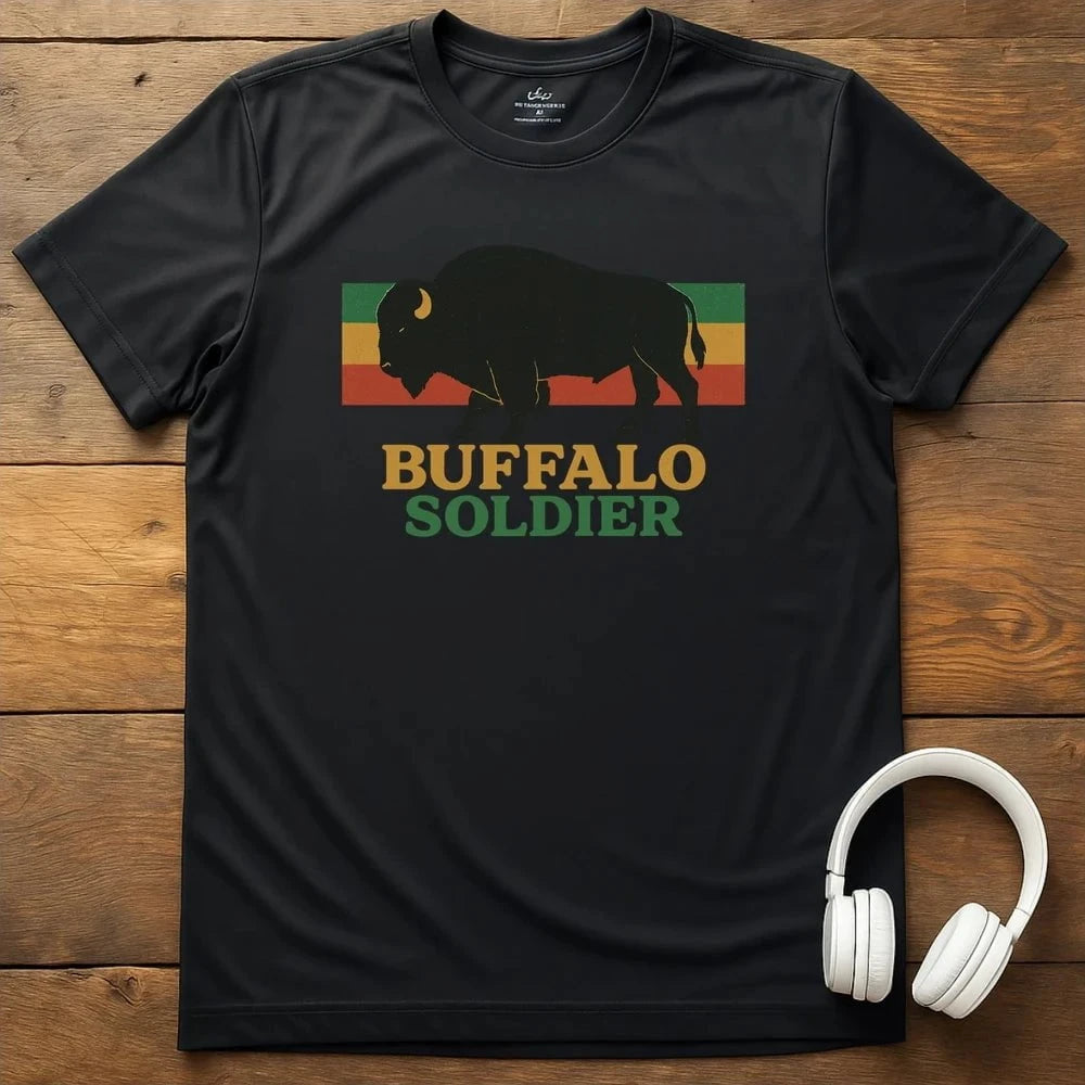 Buffalo Soldier T-Shirt - Black