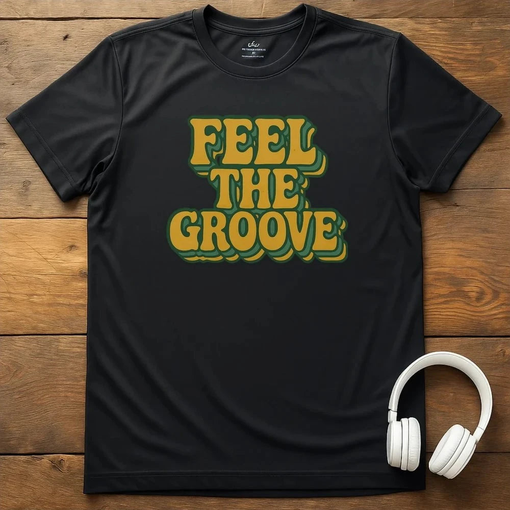 Feel The Groove T-Shirt - Black