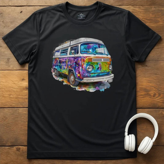 Music Bus T-Shirt - Black