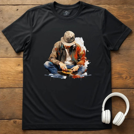 Ode To The DJ T-Shirt - Black